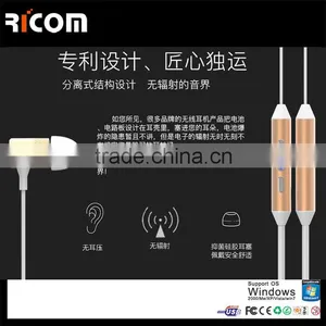 2016 CSR 4.1 Wireless Bluetooth Magnetic Headphone Headset Earbuds Earphone Noise Cancelling for Mobile--BTH-218--Shenzhen Ricom thumbnail-6