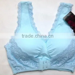Wholesale Factory Price New Arrivial Padded Sexy Seamless Yoga Sport Bra thumbnail-5