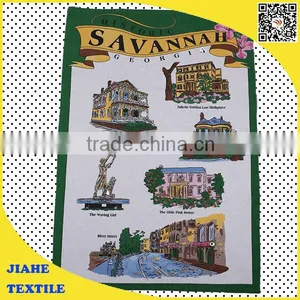 Factory Price 100% Cotton Printing Tea Towel thumbnail-4