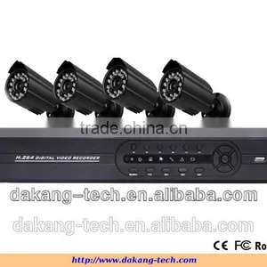 4ch Dvr Kit, CMOS 800tvl Bullet Camera,p2p Cloud DVR Kit System thumbnail-1