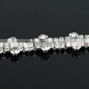 Diamond High Quality Bling Bling Rhinestone Connector for Accessory Wholesale B01732Y thumbnail-2