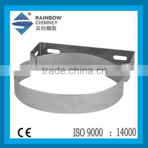 CE Stove Stainless Steel Accessories Chimney Wall Bracket Fittingschimney Flue Kit thumbnail-1