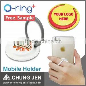 O-ring+ Cheap Plastic FInger Ring Holder Ring Stand for Mobile Phone thumbnail-4