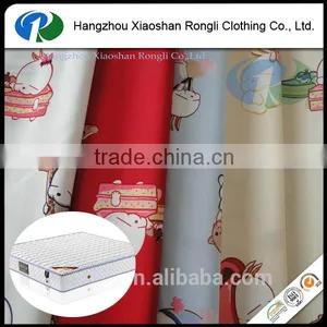 Woven Printed Cartoon Style Knitted Mattress Fabric, Cartoon Print Fabric thumbnail-1