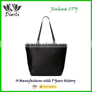 Plain Leather Tote Bag thumbnail-3