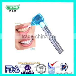 2015 Most Popular Teeth Whitening Use Blue Color No Battery Tooth Whitener thumbnail-1