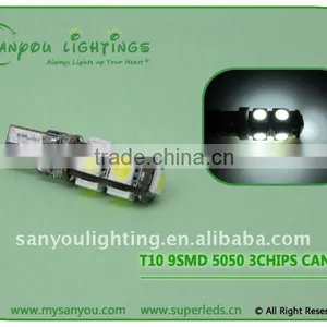 Canbus 9smd 5050 Error Free Car Led Light , Canbus Function, Warning Canceller Auto Led Bulb thumbnail-1