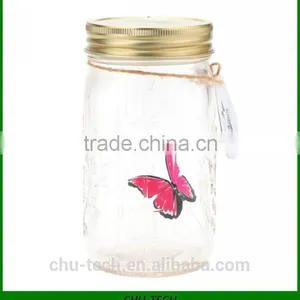 Electronic Butterfly Jar Butterfly Bottle With LED Light thumbnail-5