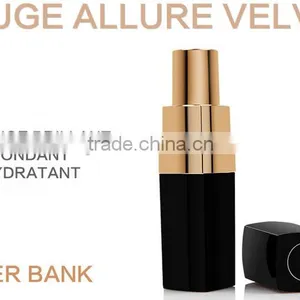 New Product Fashion Style Lipstick Tube 2600mah Power Bank thumbnail-5