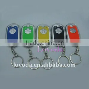 Plastic Led Flashlight Keychain for Promotional Gifts JLP-014 for Promotional Giveaways thumbnail-1