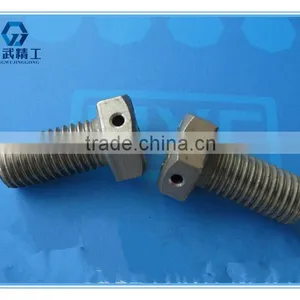 Hexagon Bolts With Wire Holes on Head-fine Pitch Thread thumbnail-1