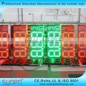 Outdoor LED Gas Price Sign Led Oil Price Sign Led Gas Price Changer Led Fuel Price Sign thumbnail-1
