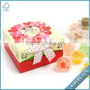 White Kraft Paper Gift Box thumbnail-1