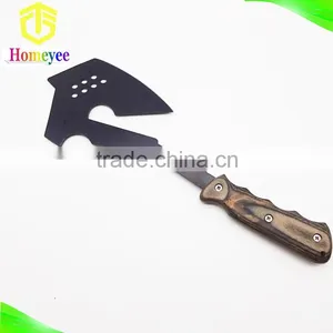 Hot Sale Top Quality Outdoor Camping Survival Stainless Steel Tool Head Tactical Tomahawk With Sheath thumbnail-3