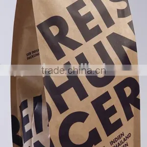 Resealable Zipper Kraft Paper Bag thumbnail-5