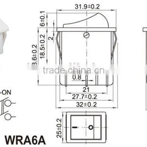 Mini Rocker Switch,led Illuminated Rocker Switch,Electrical Drinking Fountain Rocker Switch,Rocker Switch Oval Ellipse With Ligh thumbnail-4