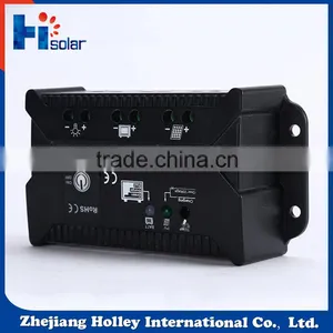 Blue, Silver, Black Optional 15A ce Solar Charge Controller 12/24V Temp Compensation thumbnail-1