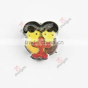 Fashion Jewelry Metal Gemini Charm thumbnail-2