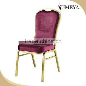 High Quality Hotel Furniture Elegant Wholesale Steel Stackable Banquet Chairs thumbnail-4