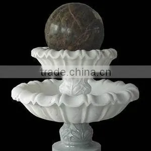 Natural Marble Stone Ball for Garden Decoraction thumbnail-1