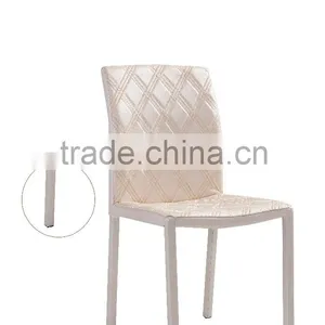 Dinning Chair With PU and High Rebound Sponge and Foam and Iron Legs thumbnail-3