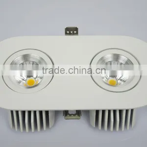 New Design Wholesale Led Trunk Light 2*9w Cob Led Downlight Die-casting Aluminum thumbnail-2