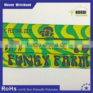 Rfid Wristband&Professional Cheap Custom Woven Wristband,Cheap Custom Woven Bracelet thumbnail-1