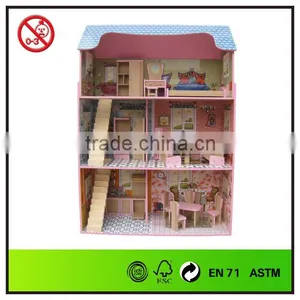1/12 Scale Of Doll House With Furniture thumbnail-1