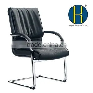 2015 Classical Design Leather Visitor Office Chair Conference Chair Meeting Chair thumbnail-1