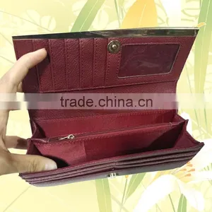 Good Quality and Fancy PU Leather Wallet for Ladies or Girls thumbnail-6