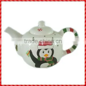 Cute Snowman Painted Ceramic Christmas Tea Cups thumbnail-1