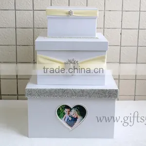 Elegant Wedding Fund Money Box With Photo Frame in Handmade thumbnail-2