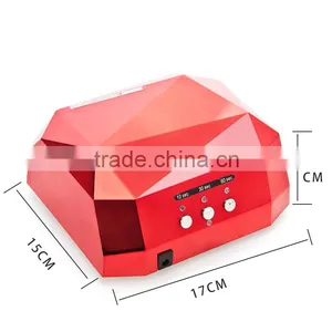 CCFL Led UV Nail Lamp 36w Gel Curing Cure Lamp Timer Dryer Nail Polish Tools thumbnail-3
