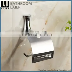 8133 Factory Hot Sale New Chrome Bathroom Design Toilet Paper Holder thumbnail-1