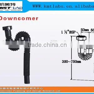 Small Size School Physics Lab Chemical Resistant Sink With PP Drain Bottle Trap thumbnail-2