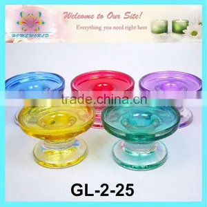 Round Glass Candle Holder for Multi-use thumbnail-1