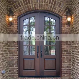 Arch Top Double Entry French Door With Good Price thumbnail-1