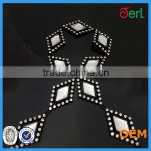 Wholesale Glass Plastic Banding Trimming for Overall Decoration in China thumbnail-5