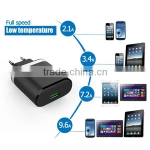 CE RoHS Certificated Popular Single USB 5V 1.5A Wall Charger With 2 Year Warranty thumbnail-2
