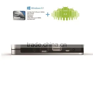 Windows 8.1 Android 4.4 Dual OS 32G Large Flash Memory Metal Mini Computer thumbnail-5