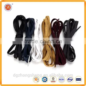 2016100% Cotton Fashion Flat Waxed Shoelaces thumbnail-3