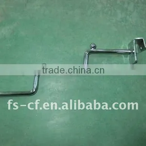 Chrome Metal Clothes Display Hook thumbnail-1