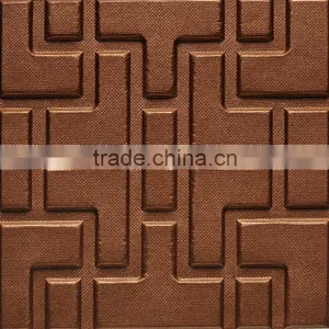 Chinese Style Interior Decor 3d Leather Panel Door Cover(Forbidden City) thumbnail-4