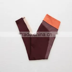 High Waist Long Fitness Sports Leggings Wholesale Yoga Pants thumbnail-4