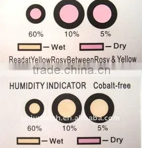 Cobalt Dichloride Free Humidity Indicator Label thumbnail-1