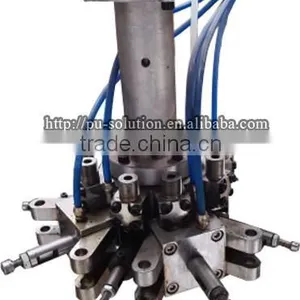 New Design Shoe Soles Making Low Pressure PU Foam Pouring Machine thumbnail-6