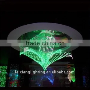 Decorative Hanging Modern Ceiling Lamp, Crystal Fiber Ceiling Lamp thumbnail-3