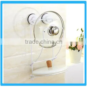 Plastic Kitchen Pot Cover Storage Rack thumbnail-1