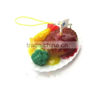 Newest High Quality Plastic Fake Food Miniature Models in Bowl Desgin for Decoration Crafts/Yiwu Sanqi Craft Factory thumbnail-1