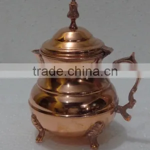 Metal Tea Kettle Copper thumbnail-1
